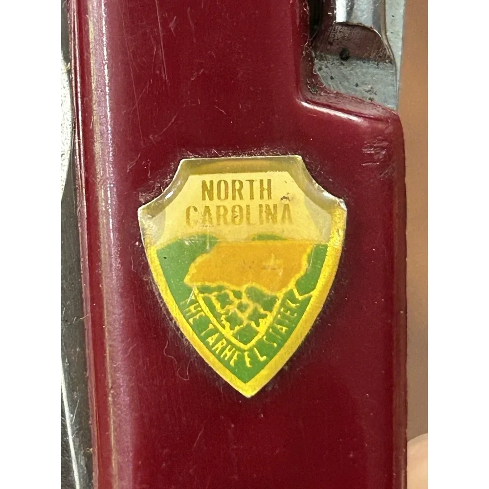 Vintage Diamond Superior Multi Purpose Army Knife North Carolina Tarheel‎ State